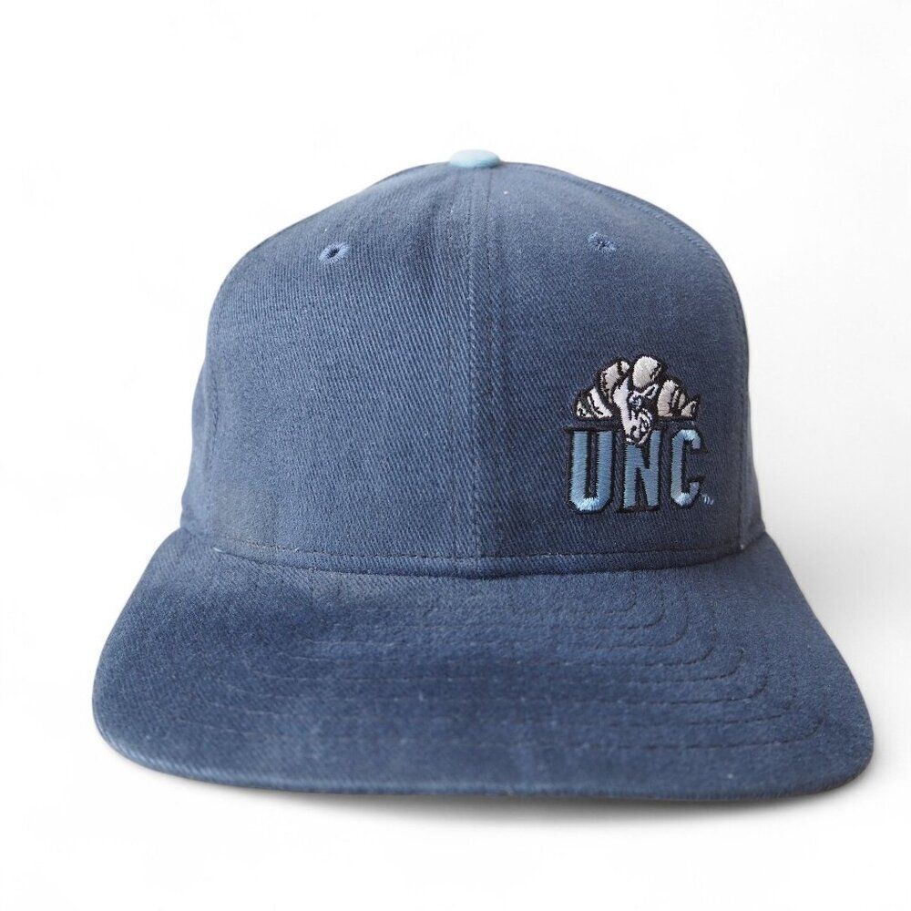 New Era Pro Model Collegiate Collection VTG 90s UNC Tar‎ Heels Strapback Hat OS